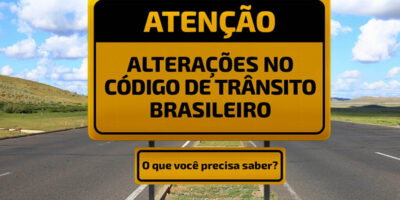 Leis de trânsito mudaram desde 12 de abril de 2021