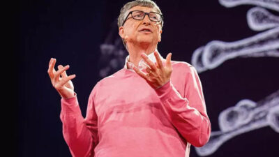 Bill Gates, a quarta maior riqueza do mundo, tem base para anunciar o fim da pandemia, mas ele também faz alertas pontuais sobre possíveis novas pandemias (Foto: Divulgação)