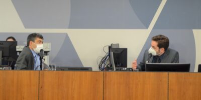 Comissão de Minas e Energia da Assembleia Legislativa de Minas Gerais: presenças do deputado Bernardo Mucida, do prefeito José Fernando e do consultor Waldir Salvador
