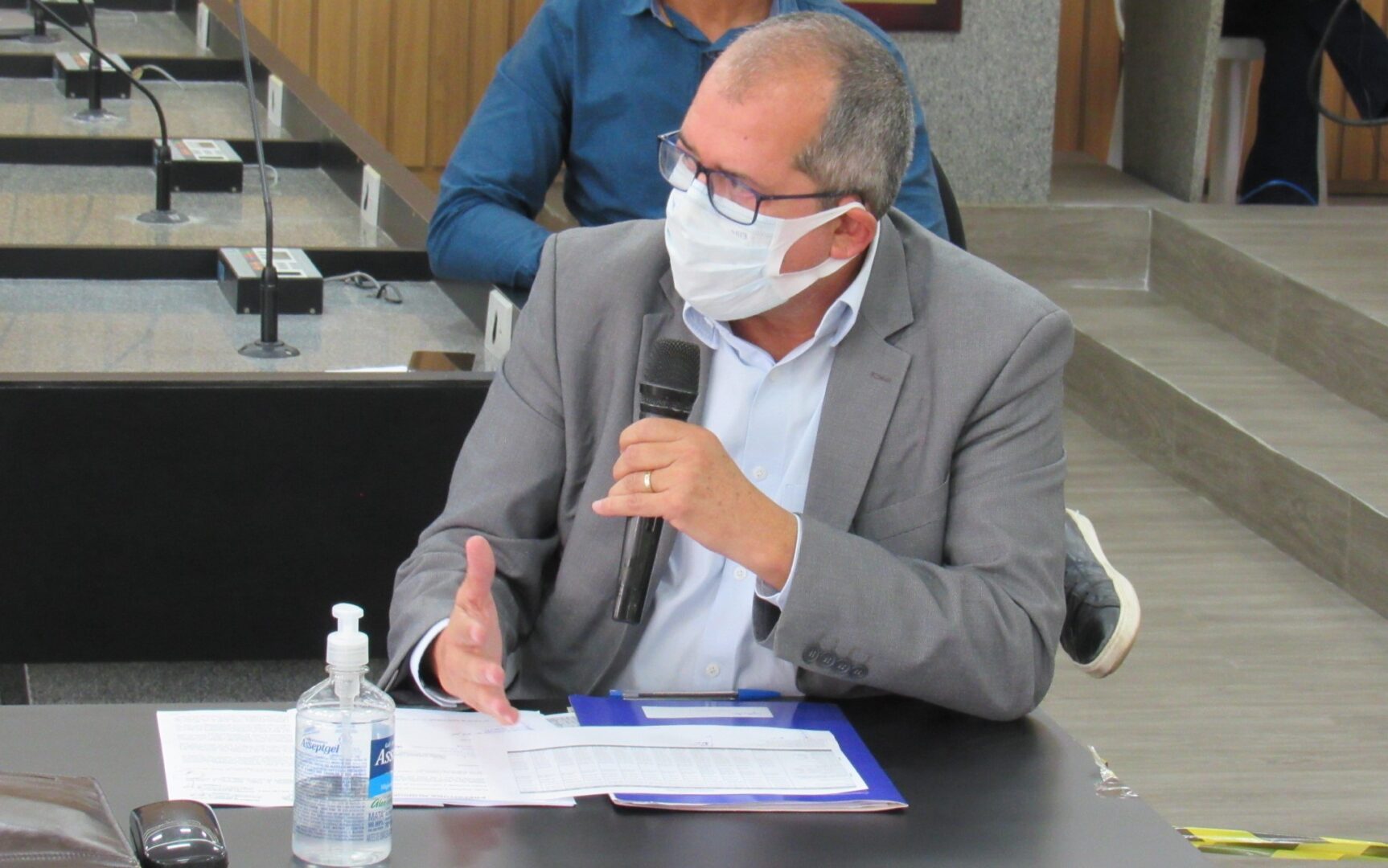 Secretário da Fazenda Gilberto Ramos explicou motivos de financiamento de obras