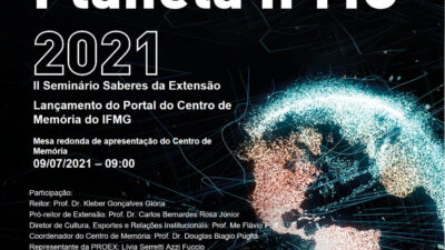 Este foi o próprio anúncio do II Seminário Saberes da Extensão.