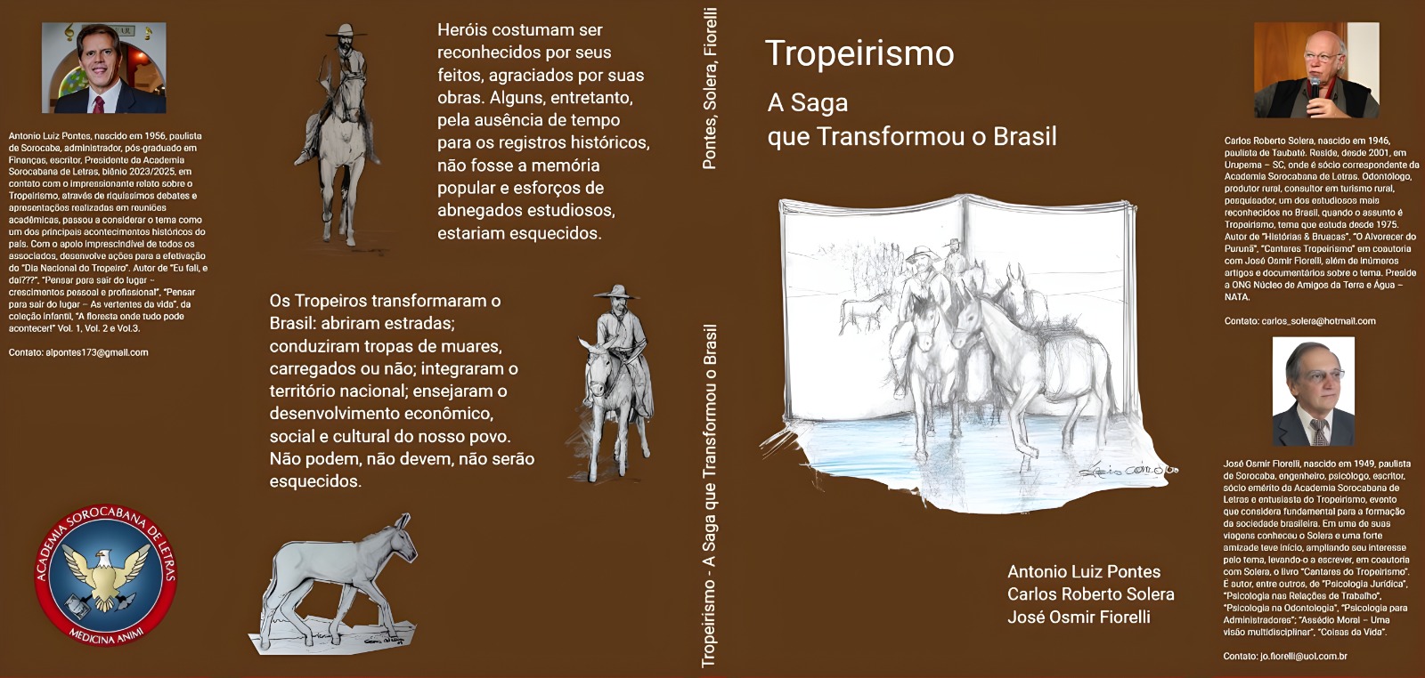 O livro "Tropeirismo - A saga que transformou o Brasil" — Noticia Seca